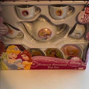 Princess porcelain tea set